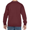 Gildan Youth Maroon Heavy Blend Drop Shoulder Sweatshirt