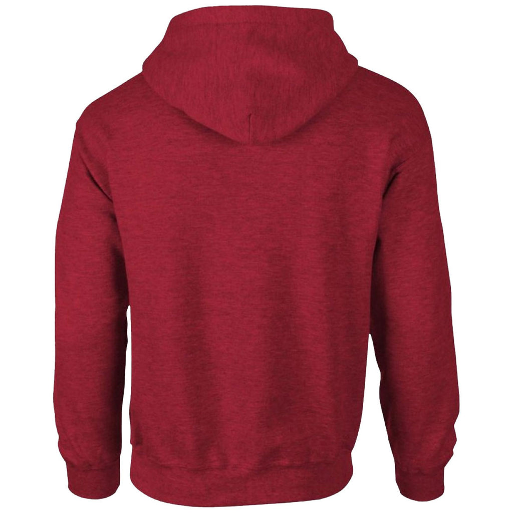Gildan Men's Antique Cherry Red Heavy Blend Hooded Sweatshirt