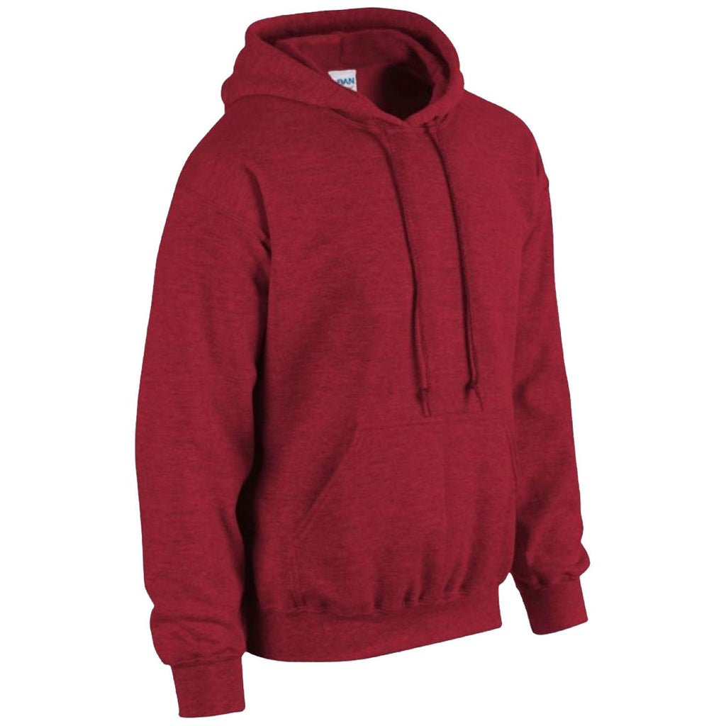 Gildan Men's Antique Cherry Red Heavy Blend Hooded Sweatshirt