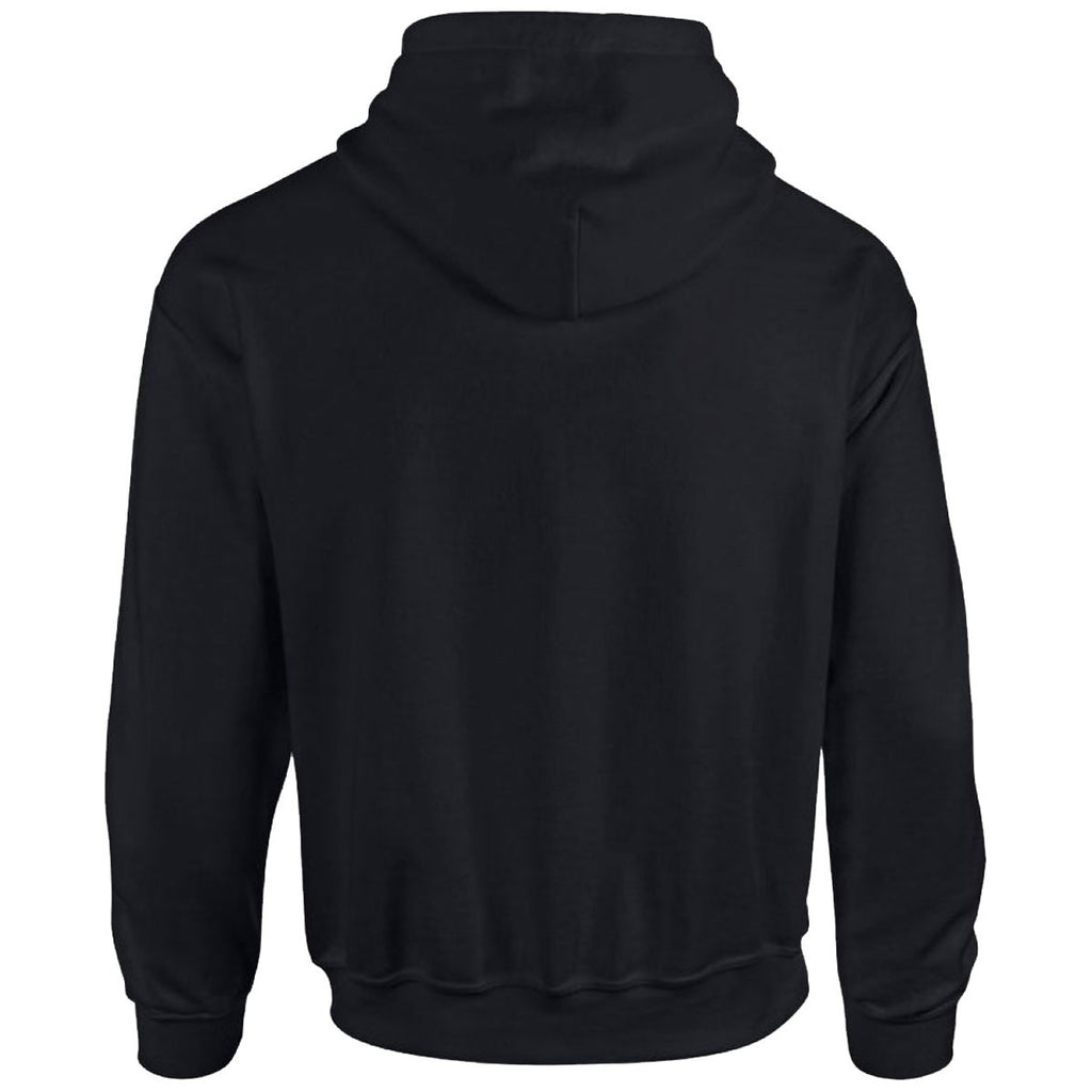 Gildan Men's Black Heavy Blend Hooded Sweatshirt