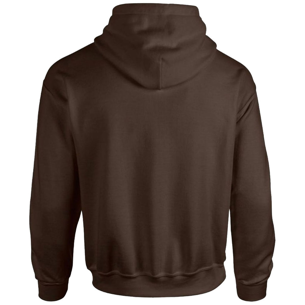 Gildan Men's Dark Chocolate Heavy Blend Hooded Sweatshirt