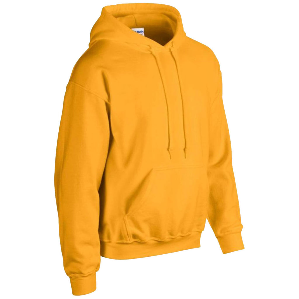 Gildan Men's Gold Heavy Blend Hooded Sweatshirt