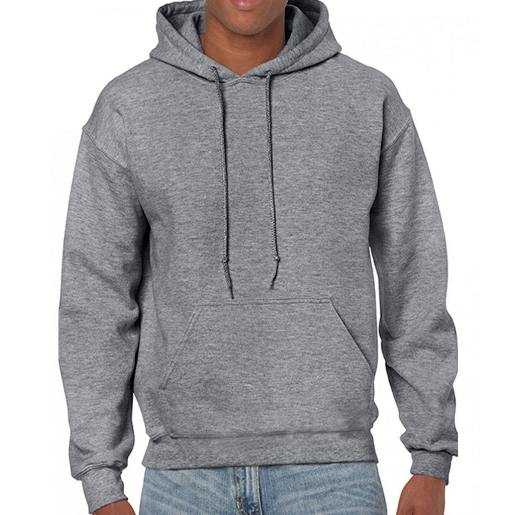 Gildan Men's Graphite Heather Heavy Blend Hooded Sweatshirt