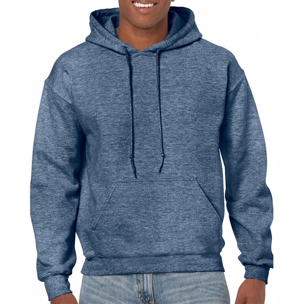 Gildan Men's Heather Sport Dark Navy Heavy Blend Hooded Sweatshirt