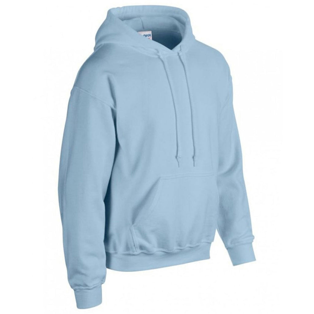 Gildan Men's Light Blue Heavy Blend Hooded Sweatshirt