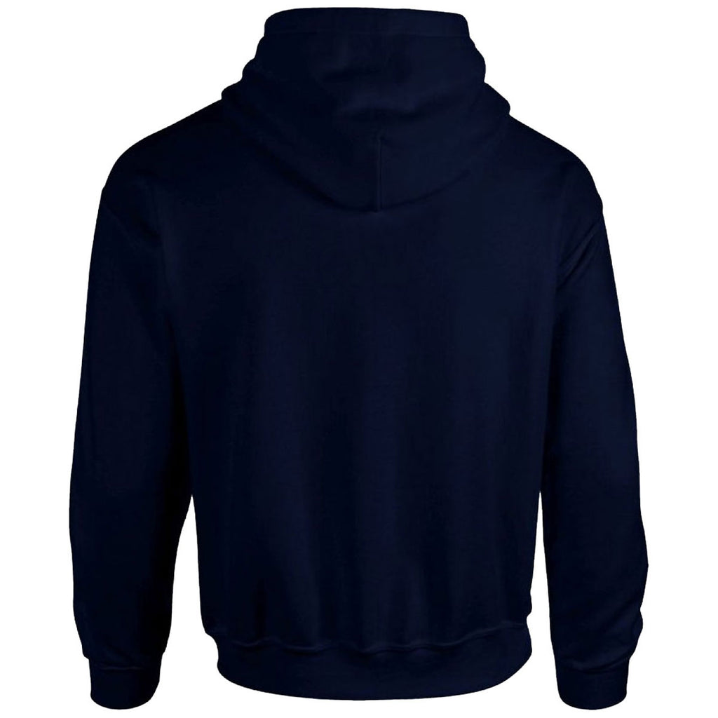 Gildan Men's Navy Heavy Blend Hooded Sweatshirt