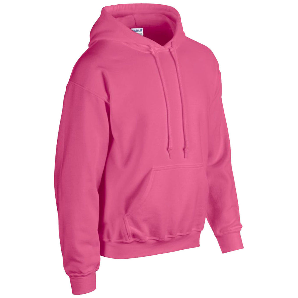 Gildan Men's Safety Pink Heavy Blend Hooded Sweatshirt