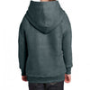 Gildan Youth Dark Heather Heavy Blend Hooded Sweatshirt