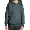 Gildan Youth Dark Heather Heavy Blend Hooded Sweatshirt