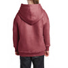 Gildan Youth Heather Sport Dark Maroon Heavy Blend Hooded Sweatshirt