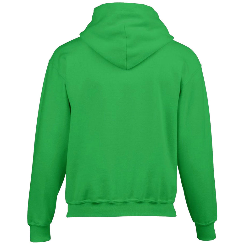 Gildan Youth Irish Green Heavy Blend Hooded Sweatshirt