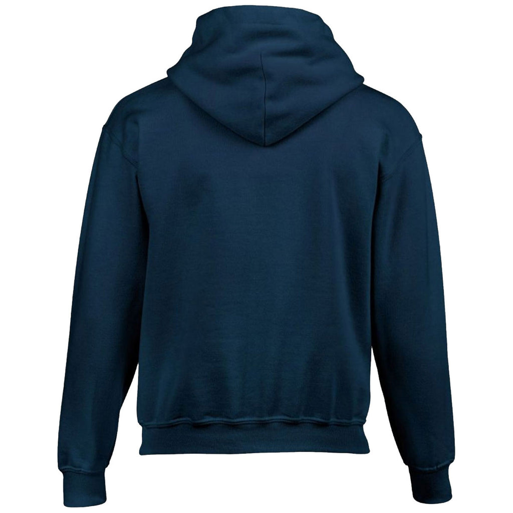 Gildan Youth Navy Heavy Blend Hooded Sweatshirt