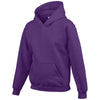 Gildan Youth Purple Heavy Blend Hooded Sweatshirt