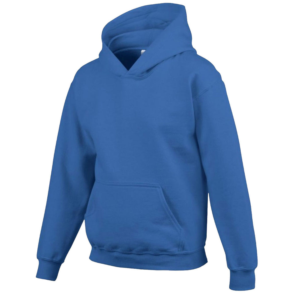 Gildan Youth Royal Heavy Blend Hooded Sweatshirt