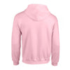 Gildan Men's Light Pink Heavy Blend Zip Hooded Sweatshirt