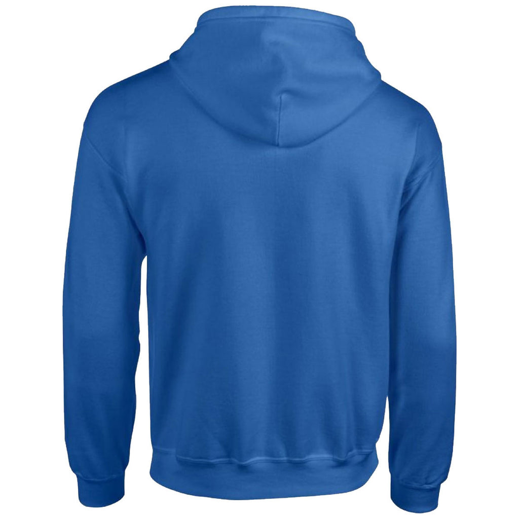 Gildan Men's Royal Heavy Blend Zip Hooded Sweatshirt