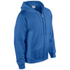 Gildan Men's Royal Heavy Blend Zip Hooded Sweatshirt