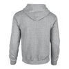 Gildan Men's Sport Grey Heavy Blend Zip Hooded Sweatshirt