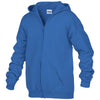 Gildan Youth Royal Heavy Blend Zip Hooded Sweatshirt