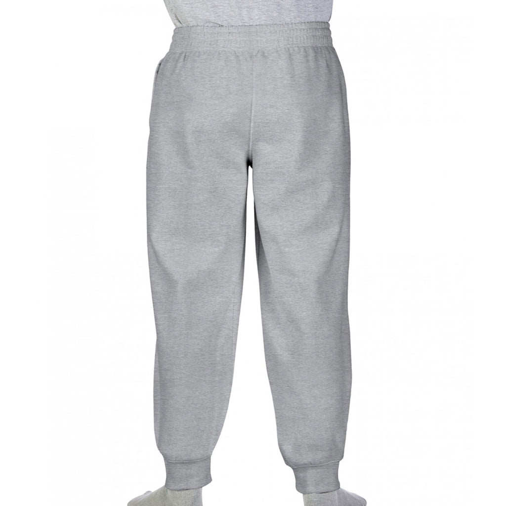 Gildan Men's Sport Grey Heavy Blend Cuffed Sweat Pants
