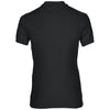 Gildan Women's Black DryBlend Double Pique Polo Shirt
