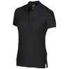 Gildan Women's Black DryBlend Double Pique Polo Shirt