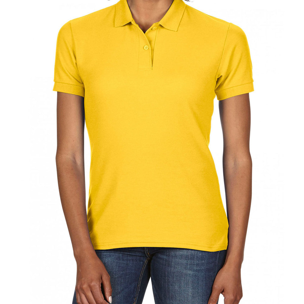 Gildan Women's Daisy DryBlend Double Pique Polo Shirt