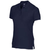 Gildan Women's Navy DryBlend Double Pique Polo Shirt