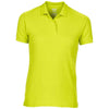 gd70-gildan-women-neon-green-polo