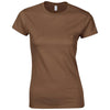 gd72-gildan-women-brown-t-shirt