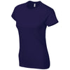 Gildan Women's Cobalt SoftStyle Fitted Ringspun T-Shirt