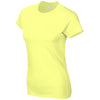 Gildan Women's Cornsilk SoftStyle Fitted Ringspun T-Shirt