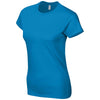 Gildan Women's Sapphire SoftStyle Fitted Ringspun T-Shirt