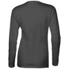 Gildan Women's Charcoal SoftStyle Long Sleeve T-Shirt