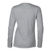 Gildan Women's Sport Grey SoftStyle Long Sleeve T-Shirt