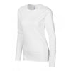 Gildan Women's White SoftStyle Long Sleeve T-Shirt