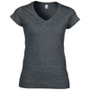gd78-gildan-women-dark-grey-t-shirt