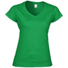 gd78-gildan-women-green-t-shirt