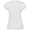 Gildan Women's White SoftStyle V Neck T-Shirt