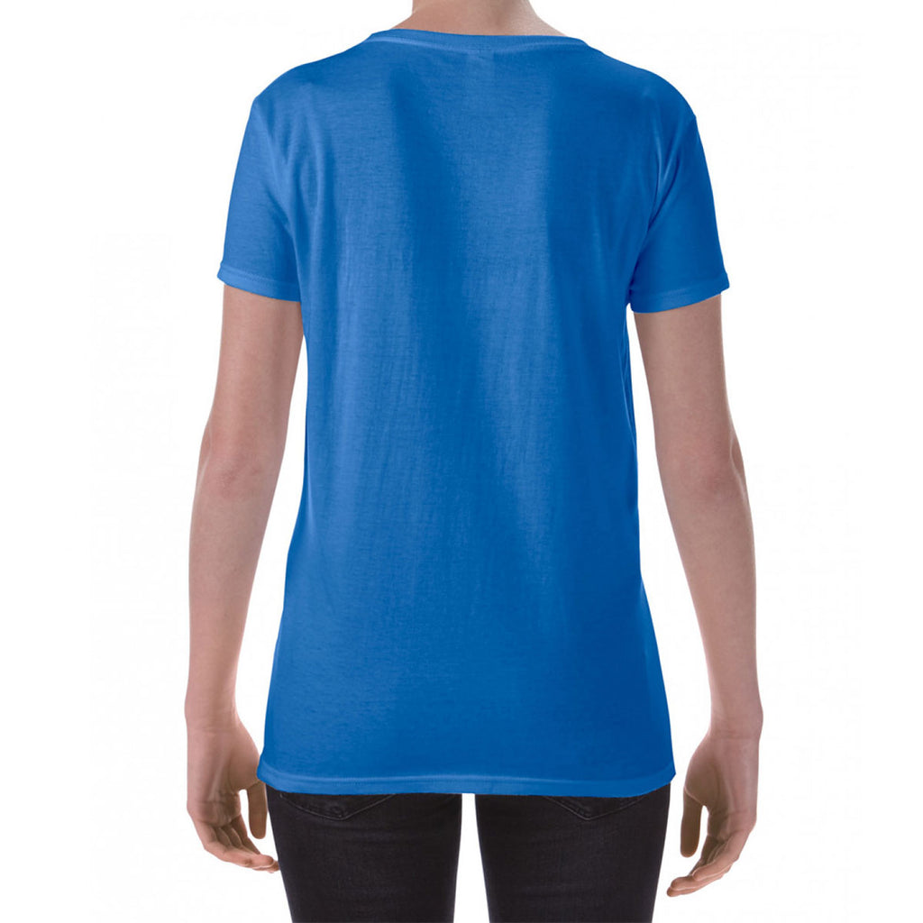 Gildan Women's Royal SoftStyle Deep Scoop T-Shirt