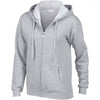 Gildan Women's Sport Grey Heavy Blend Zip Hooded Sweatshirt