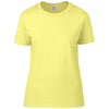 gd90-gildan-women-yellow-t-shirt
