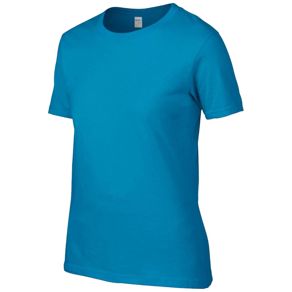 Gildan Women's Sapphire Premium Cotton T-Shirt