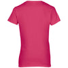 Gildan Women's Heliconia Premium Cotton V Neck T-Shirt