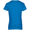 Gildan Women's Sapphire Premium Cotton V Neck T-Shirt