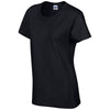 Gildan Women's Black Heavy Cotton T-Shirt