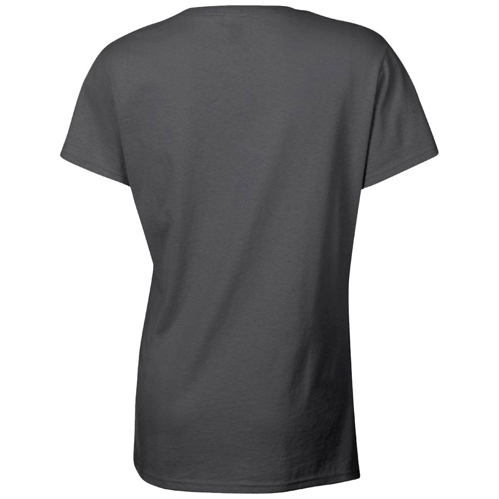 Gildan Women's Dark Heather Heavy Cotton T-Shirt
