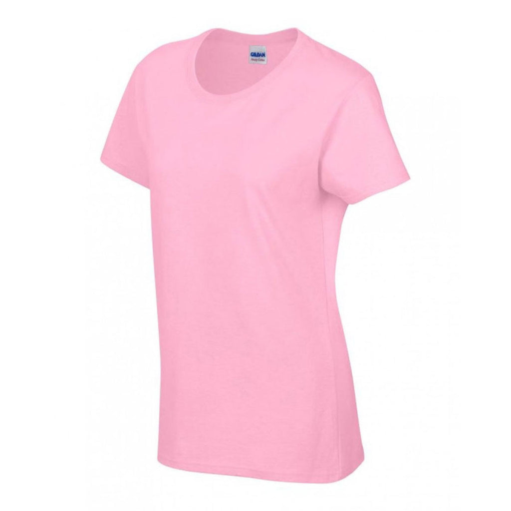 Gildan Women's Light Pink Heavy Cotton T-Shirt