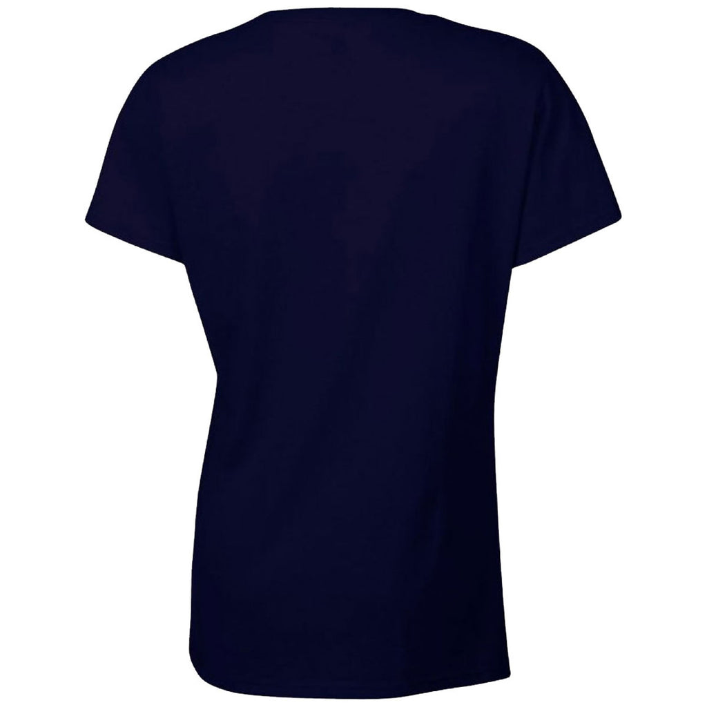 Gildan Women's Navy Heavy Cotton T-Shirt