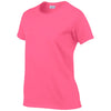 Gildan Women's Safety Pink Heavy Cotton T-Shirt
